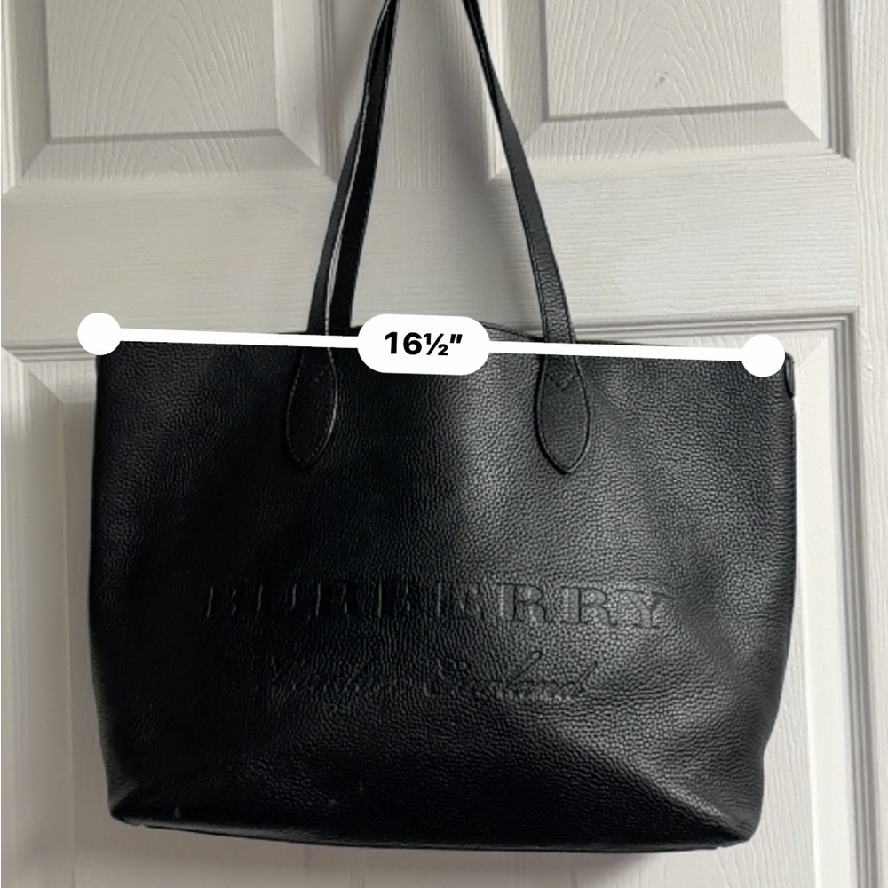 Burberry Remington Black Leather Tote Bag - Picture 8 of 10